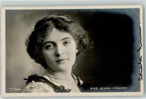 1904 Miss Agnes Fraser, Frauenschönheit , F.H.L. 3253