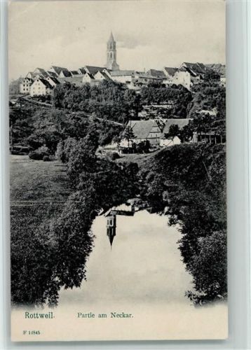 Rottweil Partie am Neckar