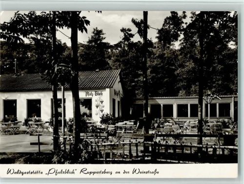 Ruppertsberg Waldgaststätte Pfalzblick Terrasse