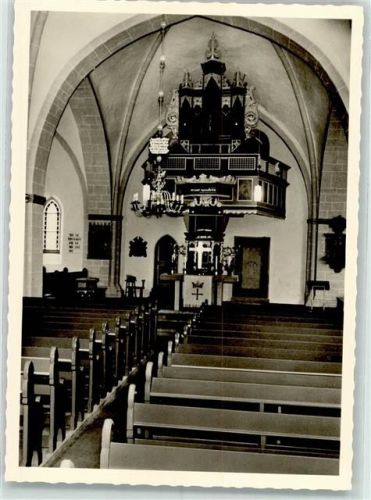 Dielingen Evang. Kirche Altaransicht