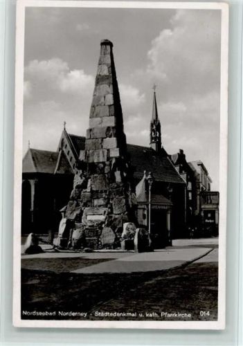 Norderney Städtedenkmal und Kath. Pfarrkirche