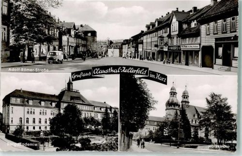 Clausthal-Zellerfeld Bergakademie Holzkirche Adolf Römer Straße