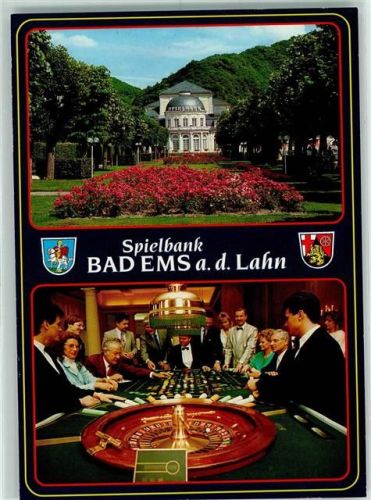 W5427 Bad Ems Spielbank Roulette Roulette