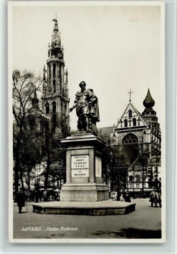 Antwerpen Statue Rubens