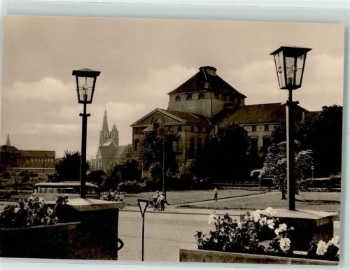 Nordhausen Blick zum Theater