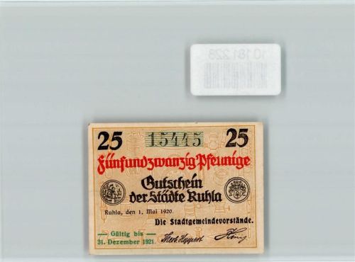 Ruhla Notgeld