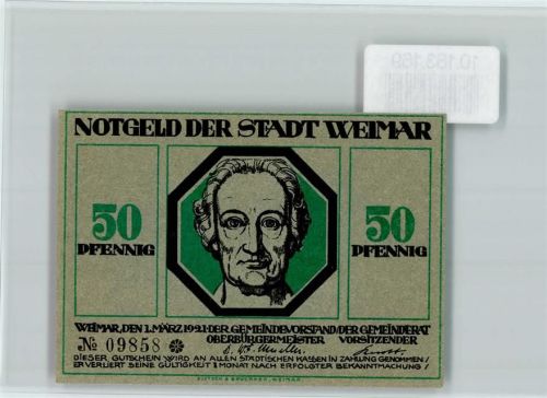 Weimar Notgeld Heiler