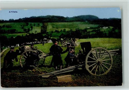 Artillerie - Grenzbesetzung 1914 - Verlag Goetz Nr. 6023 AK