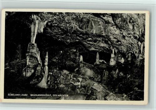 Rübeland im Harz Baumannshöhle Der Wächter