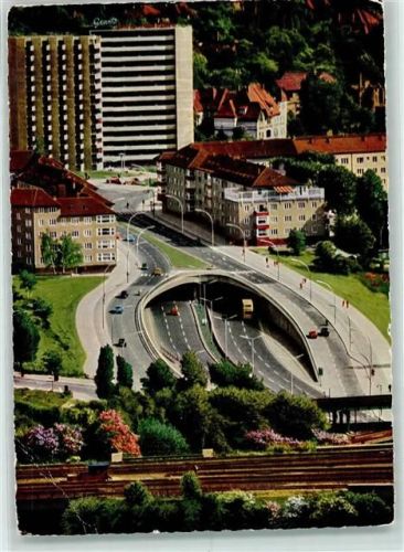 Halensee Schnellstraßen-Einfahrt Rückseite mit Abschürfungen bzw Kleberesten