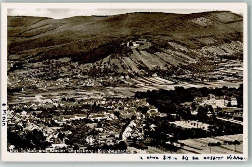 63924 W8764 Kleinheubach - Luftaufnahme Schloß und Klsoter Engelsberg