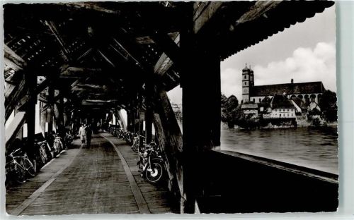 Bad Säckingen Alte Holzbrücke Fridolinsmünster