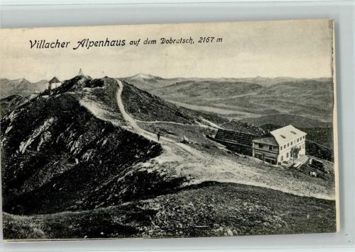 Villacher Alpe Villacher Alpenhaus auf dem Dobratsch