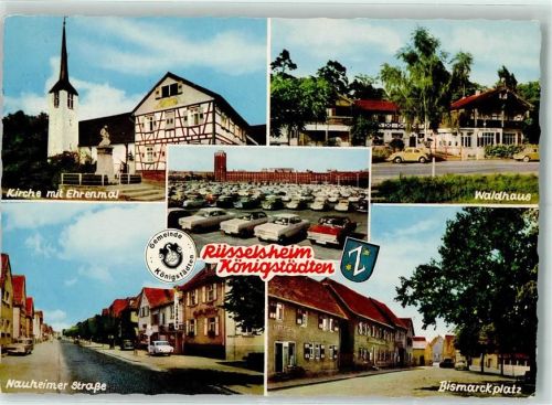 Königstädten Nauheimer Straße Bismarckplatz Opelwerk