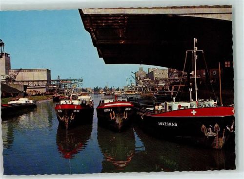 Basel Kleinhüninger Rheinhafen