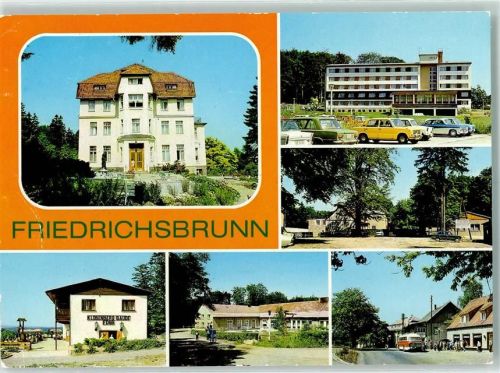 Friedrichsbrunn Sanatorium Ernst Thälmann Klobenbergbaude