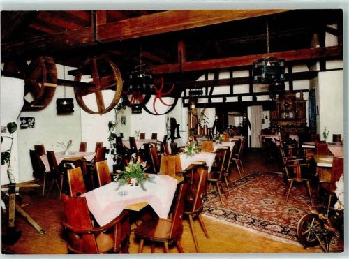Nümbrecht Café Gasthaus Historische Holsteinsmühle Gastraum
