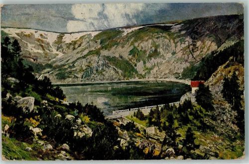 1928 Vogesen Serie Nr. 21 sign Liebich