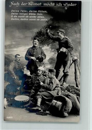 1915 Serie 6226-3 - Nach der Heimat möcht ich wieder