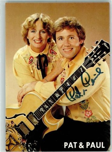 Pat & Paul Originalautogramm
