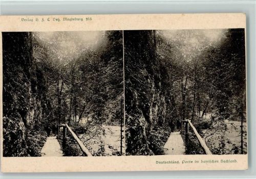 um 1900 , Bayr. Hochland, Verlag Voß Nr. 915 AK