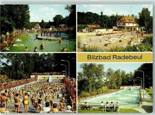 Radebeul Bilzbad Schwimmbad Minigolf