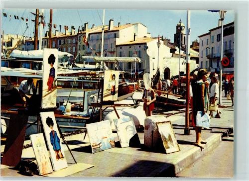 Saint-Tropez Le quai G. Peri