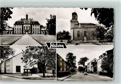Wabern Schloß Kirchplatz Schule Bahnhofstraße 4-Bildaufnahme