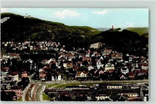 Weinheim WSC Wachenburg mit Burgruine Windeck Bahnhof