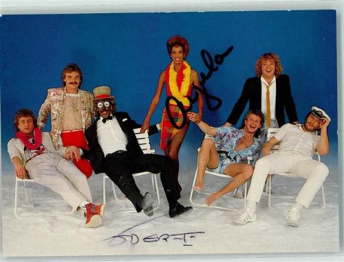 Saragossa Band Originalautogramm