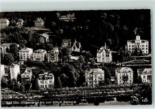 Bad Ems Vilenviertel bis zum Schloß Balmoral