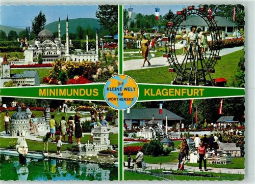 Klagenfurt Minimundus Suleiman Moschee Istanbul Wiener Riesenrad Turm von Belem Lissabon Modelleisenbahnen
