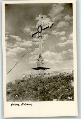 Rottach-Egern Gipfelkreuz auf dem Wallberg