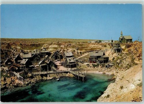 Mellieha Popeye Village Named after Hollywood film shot on location Anchor Bay