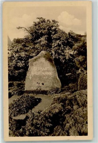 Insel Hiddensee Grab Gerhart Hauptmann