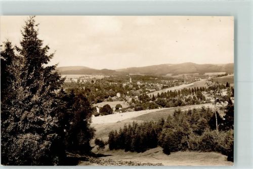 Markneukirchen Rückseite mit Abschürfungen bzw Kleberesten