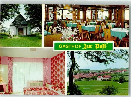 Hohenmirsberg Gasthaus Pension Zur Post Bes.Fam.Schmitt Kapelle Gastraum Kummet Zimmer