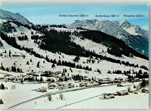Oberjoch Grosser Daumen Breitenberg Rotspitze