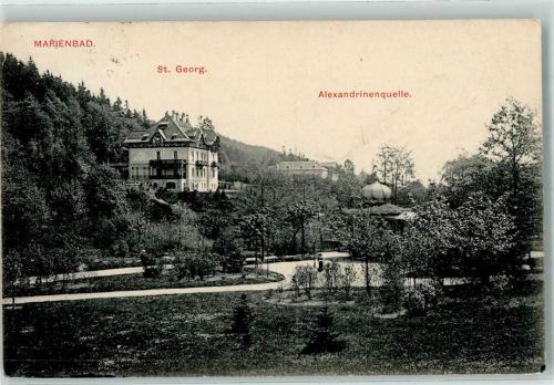 Marianske Lazne St. Georg Alexandrinenquelle