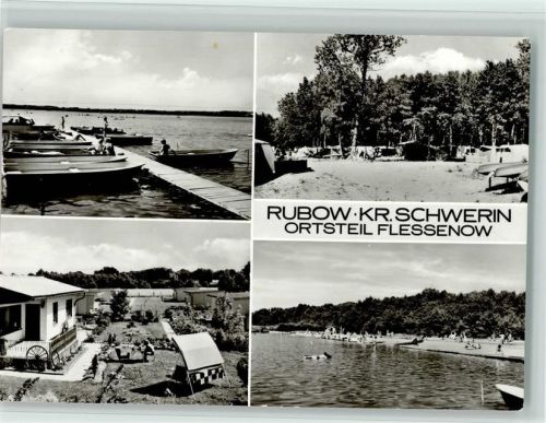 Flessenow Badesee Ruderboote