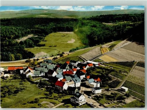 Treisberg Fliegeraufnahme Rückseite mit Abschürfungen bzw Kleberesten