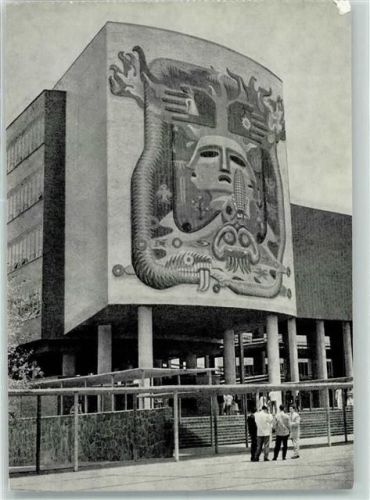 Mexiko City Universität Werbung Delta-Tomanol