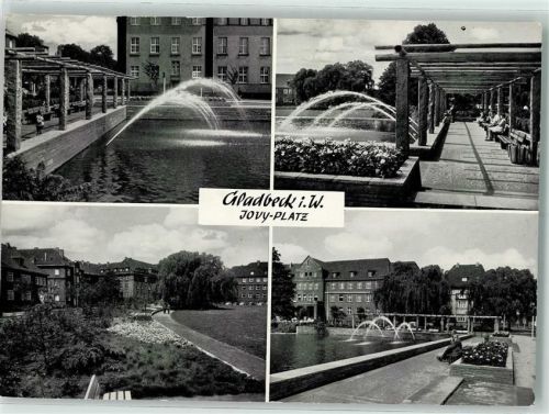 Gladbeck Jovy Platz Wasserspiele