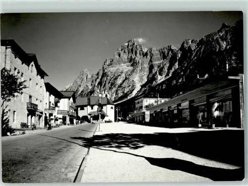 San Vito di Cadore 1960 La Piazza Cima Marcora