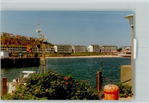 Helgoland Innenhafen mit Südstrand