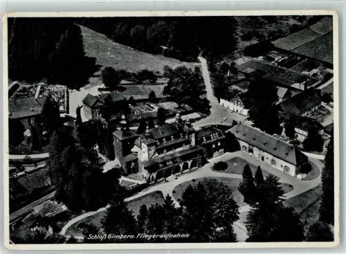 Gimborn Schloss Gimborn Fliegeraufnahme