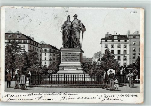 Genève 1900 Confederation Suisse