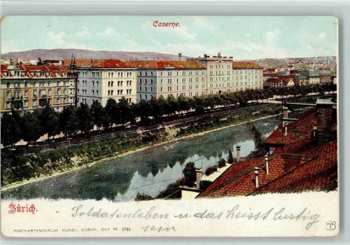Zürich 1900 Caserne