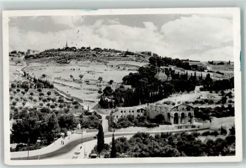 Jerusalem 1952 Mount of Olives