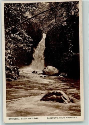 Bandung Wasserfall Dago Waterval AK